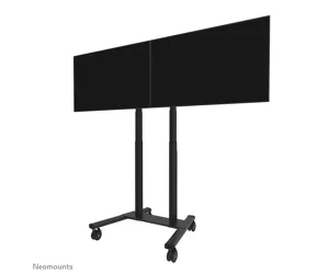 Neomounts ADM-875BL2 аксессуар для передвижной тумбы для мультимедиа Черный Стальной монтажная планка