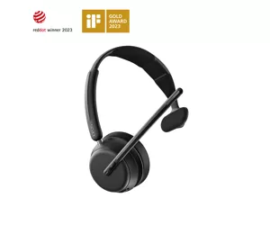 EPOS IMPACT 1060T Laisvų rankų įranga Bevielis Su lankeliu Biuras / skambučių centras Bluetooth Juoda