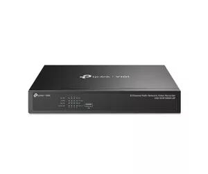 TP-Link VIGI NVR1008H-8P tīkla video ierakstītājs (NVR) Melns