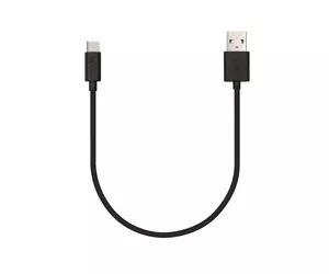 Veho VCL-002-C-20CM USB kabelis 0,2 m USB A USB C Melns