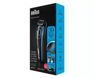 Braun BeardTrimmer BT5240 beard trimmer Battery 39 2 cm Black, Blue