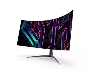 Acer Predator X45bmiiphuzx computer monitor 113 cm (44.5") 3440 x 1440 pixels 4K Ultra HD OLED Black