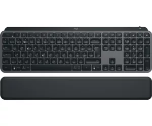 Logitech MX Keys S klaviatūra RD belaidis ryšys + „Bluetooth“ QWERTZ Šveicariškas Grafitas