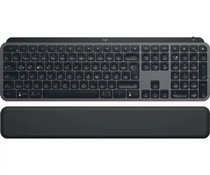 Logitech MX Keys S klaviatūra RD belaidis ryšys + „Bluetooth“ QWERTZ Vokiečių Grafitas