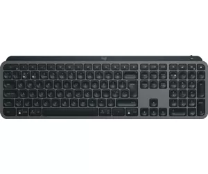 Logitech MX Keys S klaviatūra RD belaidis ryšys + „Bluetooth“ QWERTY Anglų (JK) Grafitas