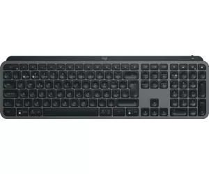 Logitech MX Keys S клавиатура РЧ беспроводной + Bluetooth QWERTY Португальский Графит