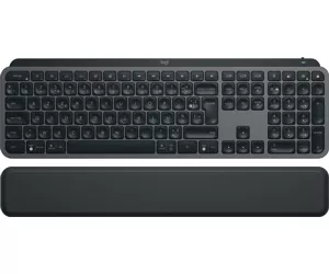 Logitech MX Keys S keyboard RF Wireless + Bluetooth AZERTY French Graphite