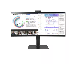 LG 34BQ77QC-B computer monitor 86.4 cm (34") 3440 x 1440 pixels UltraWide Dual Quad HD LCD Black