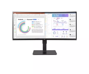 LG 34BQ77QB-B монитор для ПК 86,4 cm (34") 3440 x 1440 пикселей UltraWide Quad HD LED Черный