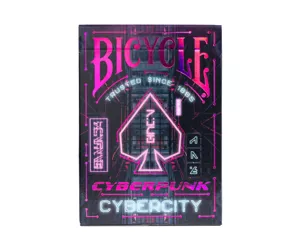 Bicycle Cyberpunk Cyber City игральные карты 56 шт