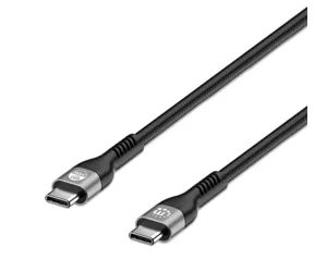 Manhattan 356367 USB-kaabel 2 m USB 2.0 USB C Must