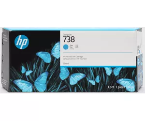 HP 738 300-ml Black DesignJet ink cartridge