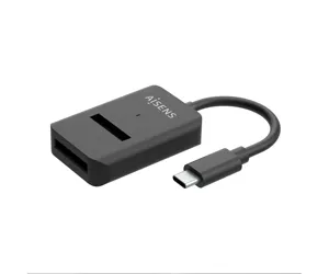 AISENS USB-C Dock M.2 (NGFF) ASUC-M2D011-BK SATA/NVMe to USB3.1 Gen2, Black