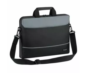 Targus TBT238EU portatīvo datoru soma & portfelis 39,6 cm (15.6") Melns, Pelēks