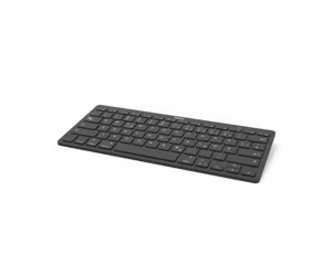 Hama KEY4ALL X510 klaviatuur Bluetooth QWERTZ Saksa keel Must