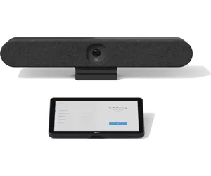 Logitech Rally Bar Huddle + Tap IP система видеоконференций 6 человек Подключение Ethernet Система групповых видеоконференций
