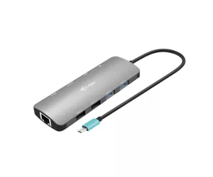 i-tec USB-C Metal Nano 2x Display Docking Station + Power Delivery 100 W