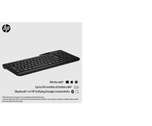 HP 475 Dual-Mode Wireless Keyboard
