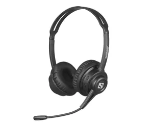 Sandberg Bluetooth Headset ANC+ENC Laisvų rankų įranga Bevielis Su lankeliu Muzika / kasdienis Juoda