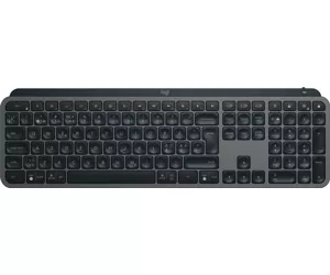Logitech MX Keys S клавиатура РЧ беспроводной + Bluetooth QWERTY Датский, Финский, Норвежский, Шведский Графит