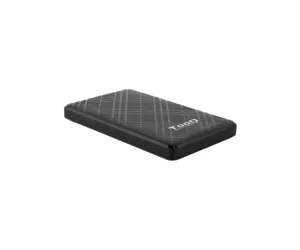 TooQ External Enclosure for 2.5" HDD/SSD, Black