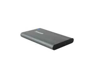 TooQ External Enclosure for 2.5" HDD/SSD, Grey