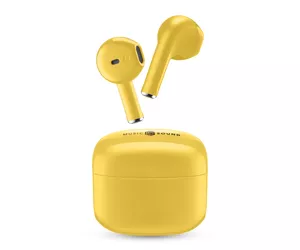 Music Sound Swag Гарнитура Беспроводной Вкладыши Calls/Music Bluetooth Желтый