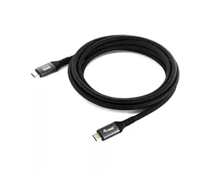 Equip USB4 Gen 2x2 C-auf-C-Kabel, Stecker/Stecker, 2.0 m, 4K/60 Hz, 20 Gbit/s, PD 100 W