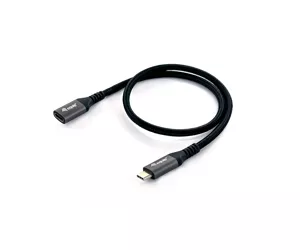 Equip USB 3.2 Gen 2 C to C Extension Cable, M/F, 0.5m, 4K/60Hz, 10Gbps