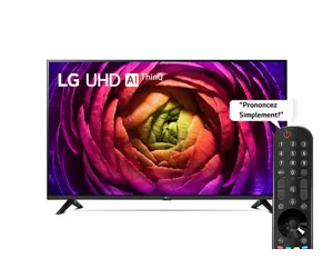 LG 50UR73006LA televizors 127 cm (50") 4K Ultra HD Viedtelevizors Wi-Fi Melns