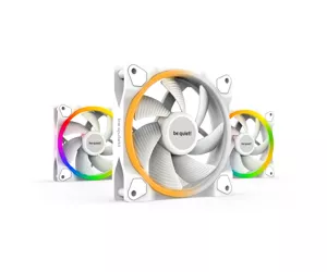 be quiet! Light Wings White | 120mm PWM Triple Pack Arvuti korpus Ventilaator 12 cm Valge 3 tk