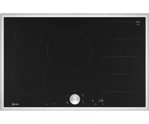 Neff T68STV4L0 hob Black, Stainless steel Built-in 80 cm Zone induction hob 5 zone(s)