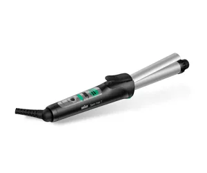 Braun Satin Hair 7 CU710 Garbanojimo žnyplės Šiltas Juoda, Sidabras 2 m