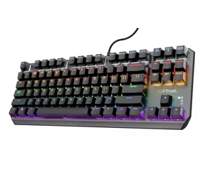 Trust GXT 834 CALLAZ tastatūra USB QWERTY Melns