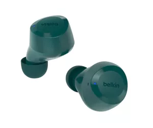 Belkin SoundForm Bolt Kõrvaklapp Juhtmevaba Kõrvasisene Kõned/Muusika/Sport/Igapäevane Bluetooth Sinakasroheline