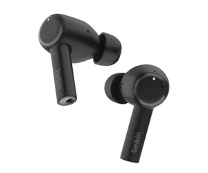 Belkin SoundForm Pulse Laisvų rankų įranga True Wireless Stereo (TWS) Įkišamos į ausį Skambučiai / muzika / sportas / kasdienis Bluetooth Juoda