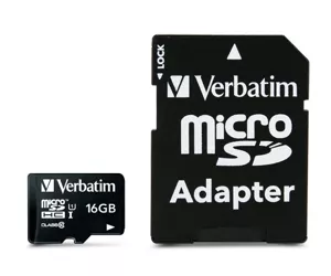 Verbatim Premium 16 GB MicroSDHC Класс 10