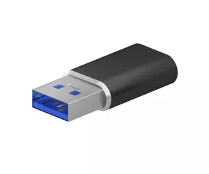 AISENS A108-0678 гендерный адаптер USB Type-C USB тип-A Черный