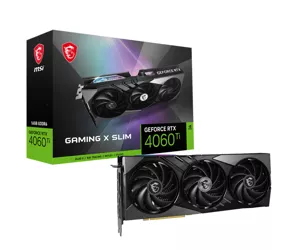 MSI GAMING GEFORCE RTX 4060 Ti X SLIM 16G vaizdo plokštė NVIDIA 16 GB GDDR6