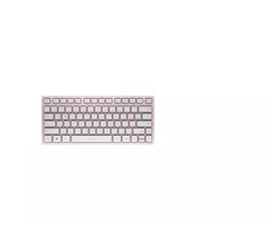 CHERRY KW 7100 MINI BT klaviatuur Bluetooth QWERTY Inglise Roosa