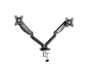 TooQ Table Stand for 2 Screens 17"-32", Black