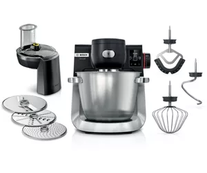 Bosch Serie 6 MUMS6ZS13D pārtikas pārstrāde 1600 W 5,5 L Melns, Nerūsējošs tērauds Iebūvēti svari