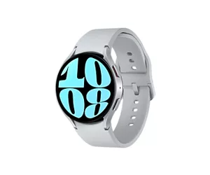 Samsung Galaxy Watch6 SM-R945F 3,81 cm (1.5") OLED 44 mm Digitāls 480 x 480 pikseļi Skārienjūtīgais ekrāns 4G Sudrabs Wi-Fi GPS