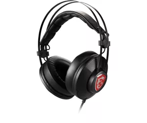 MSI H991 Laisvų rankų įranga Vielinis Su lankeliu Žaidimams Juoda