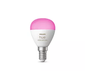 Philips Hue White and colour ambience Lustre – E14 smart bulb