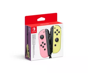 Nintendo 10011583 spēļu kontrolierīce Rozā, Dzeltens Bluetooth sistēma Spēļu paliktnis Analogā / digitālā Nintendo Switch, Nintendo Switch OLED