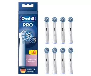 Oral-B Sensitive Clean 8 tk Valge