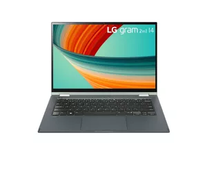 LG Gram 14T90R-G.AA77G ноутбук i7-1360P Гибрид (2-в-1) 35,6 cm (14") Сенсорный экран Full HD Intel®...