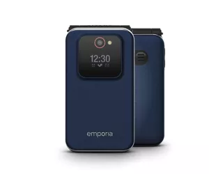 Emporia Joy V228 7,11 cm (2.8") 115 g Mėlyna Telefonas vyresnio amžiaus žmonėms