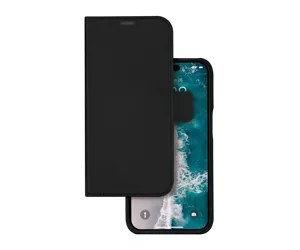 dbramante1928 Stockholm mobilo telefonu apvalks Folio Melns
